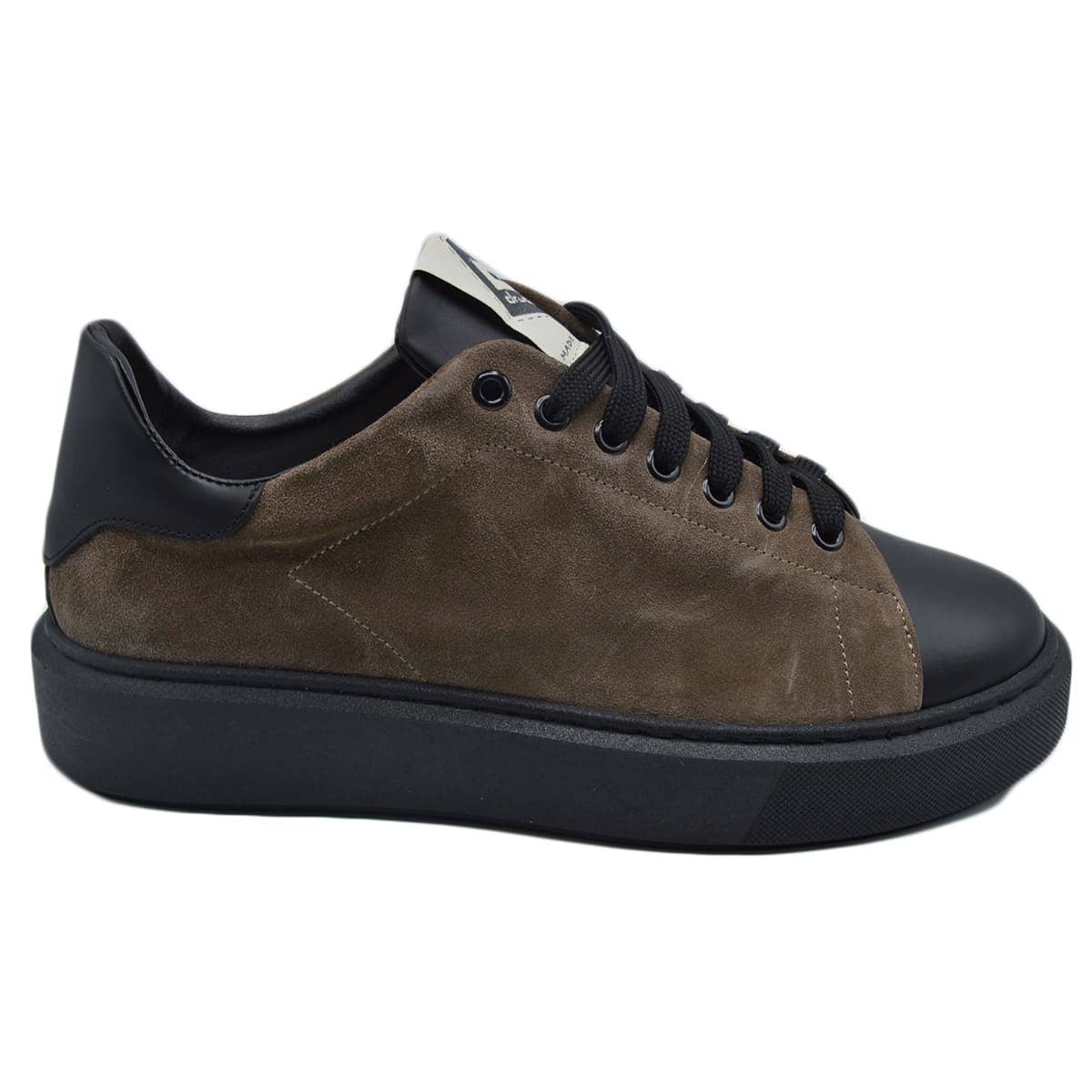 Malaga Drip Zapatillas básicas D-CALIFORNIA TAUPE BLACK - Drudd Italia