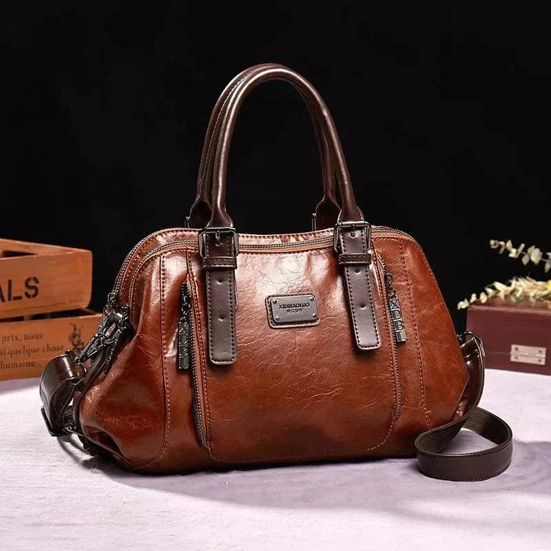 Nina - Schicke Lederhandtasche