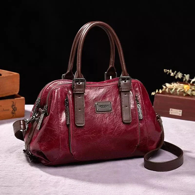 Nina - Schicke Lederhandtasche