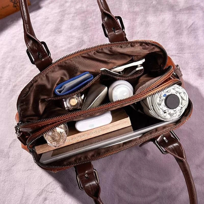 Nina - Schicke Lederhandtasche