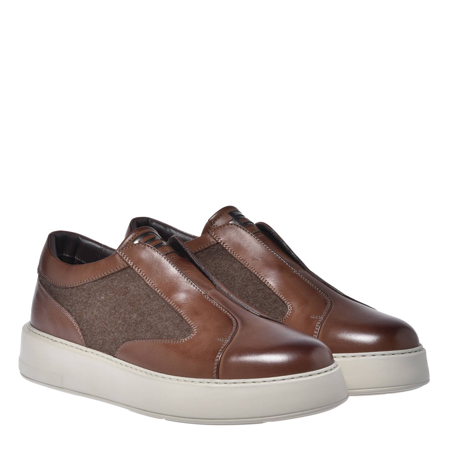 Malaga Drip Zapatos de piel beige Baldinini