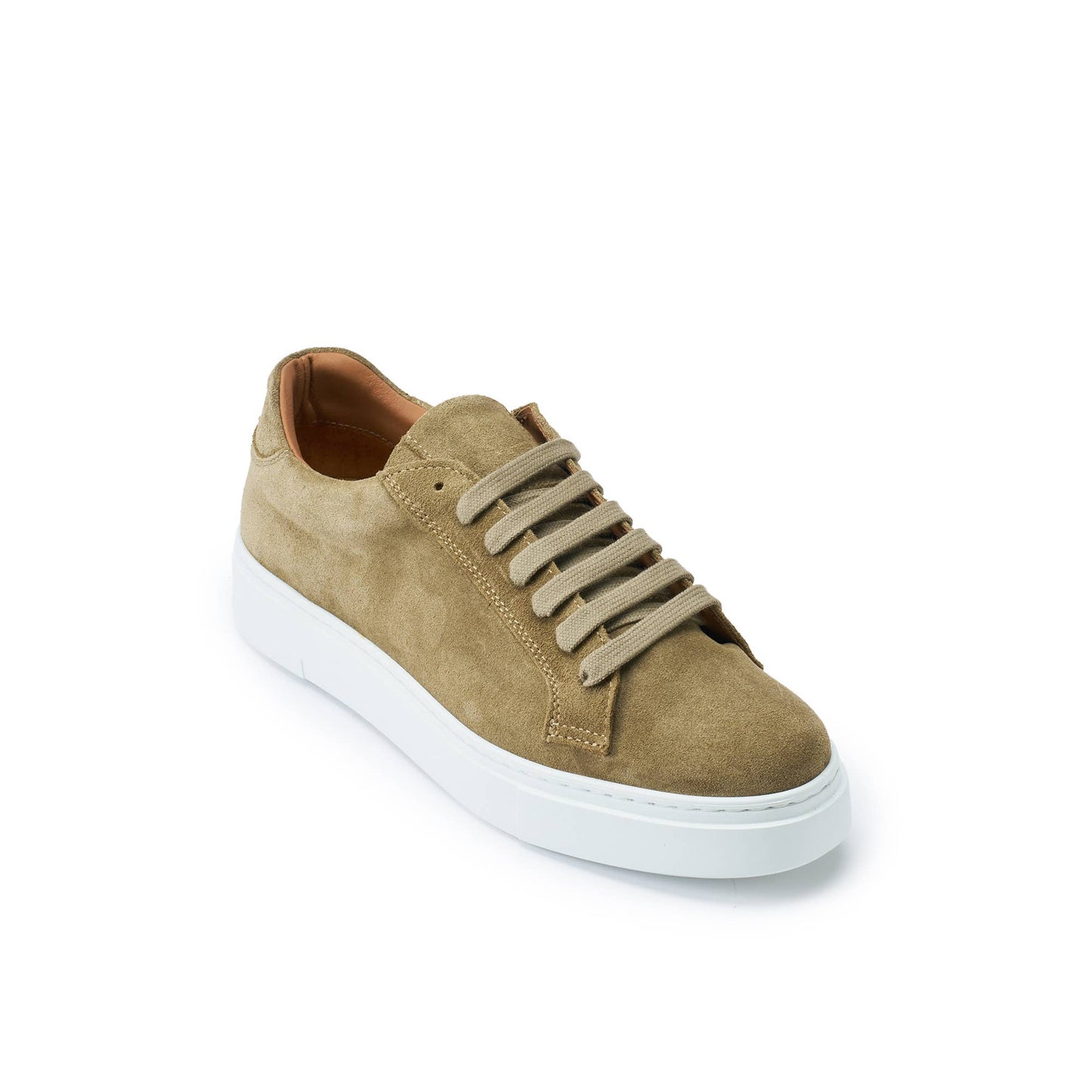Malaga Drip Zapatillas deportivas color topo en ante de becerro – Art.BP2117