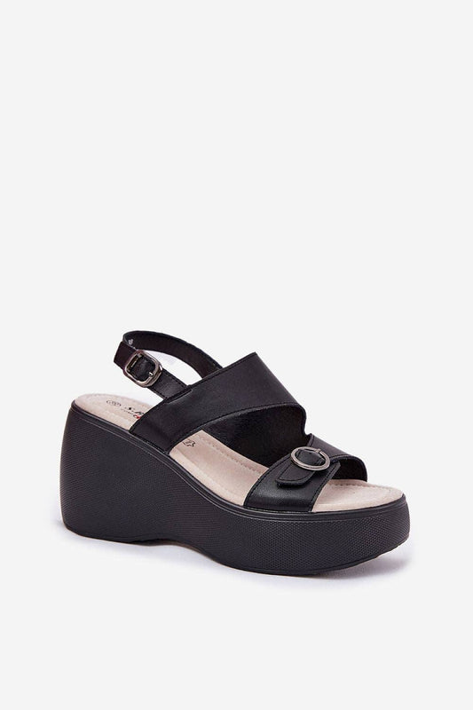 Malaga Drip Sandalias de cuña modelo 213459. Camina con estilo.