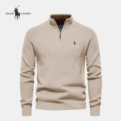 ᏒᎪᏞᏢᎻ ᏞᎪՍᏒЕΝ – Pullover mit halbem Reißverschluss
