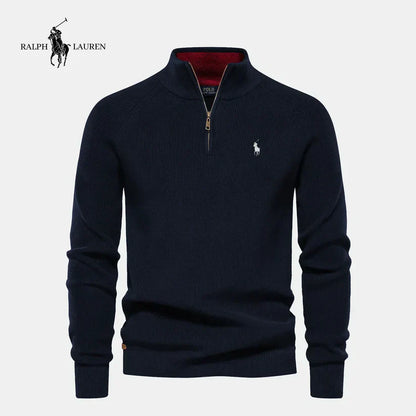 ᏒᎪᏞᏢᎻ ᏞᎪՍᏒЕΝ – Pullover mit halbem Reißverschluss