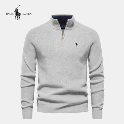 ᏒᎪᏞᏢᎻ ᏞᎪՍᏒЕΝ – Pullover mit halbem Reißverschluss
