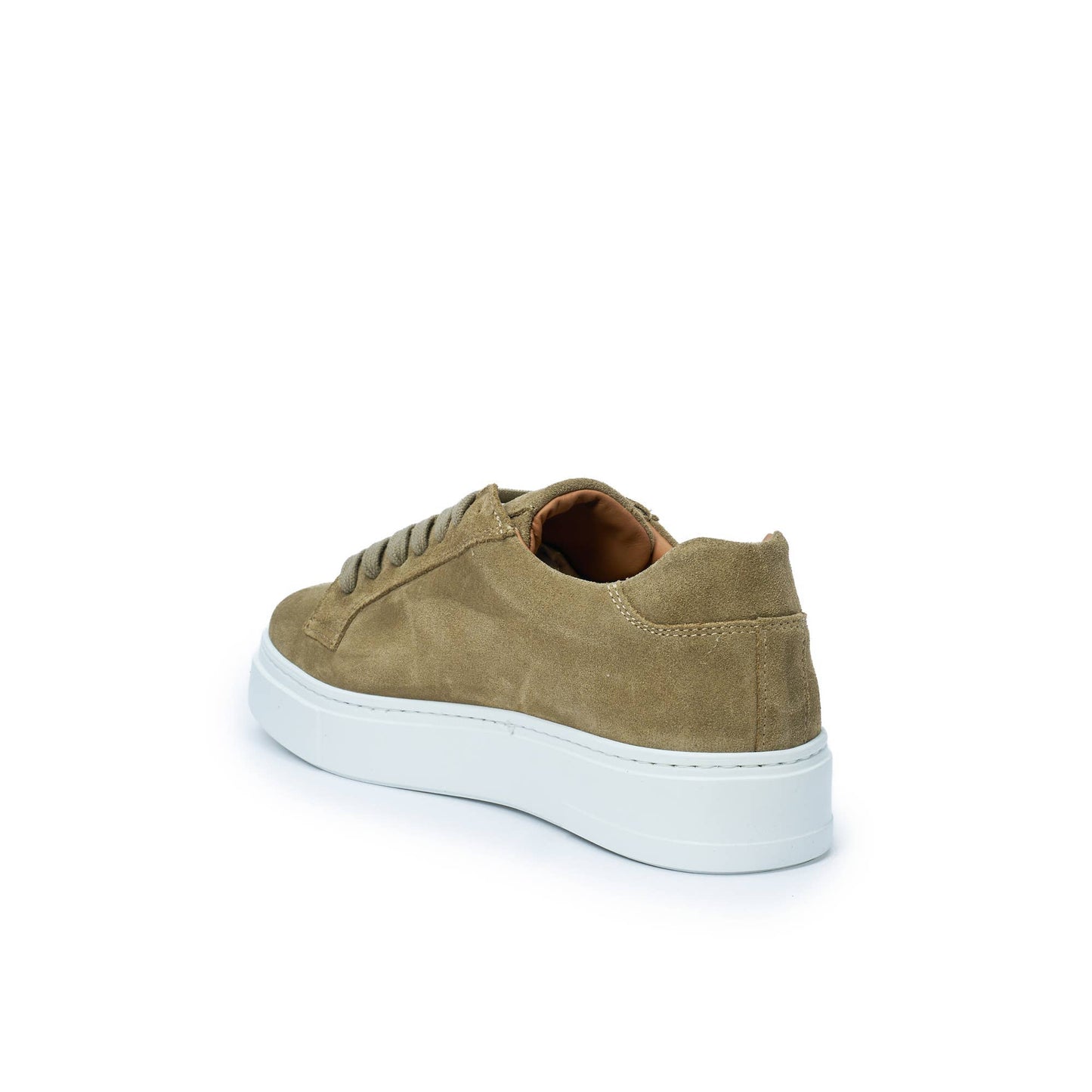 Malaga Drip Zapatillas deportivas color topo en ante de becerro – Art.BP2117