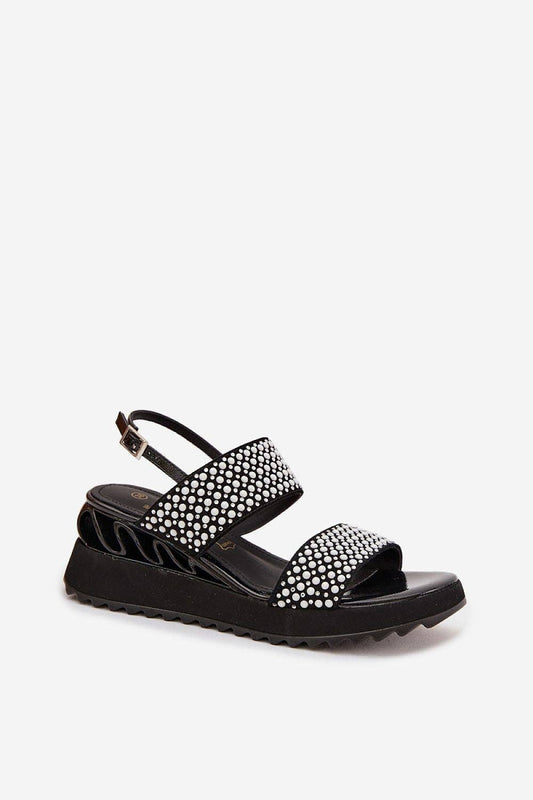 Malaga Drip Sandalias de cuña modelo 225203. Camina con estilo.